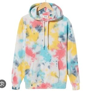 FEAT Tie-Dye Blanket-blend Hoodie